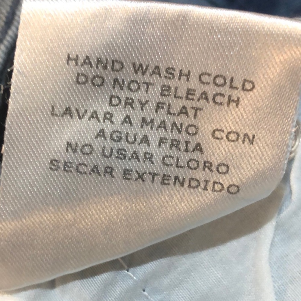 Easel Los Angles Distressed Star Pattern Jeans Small Gem